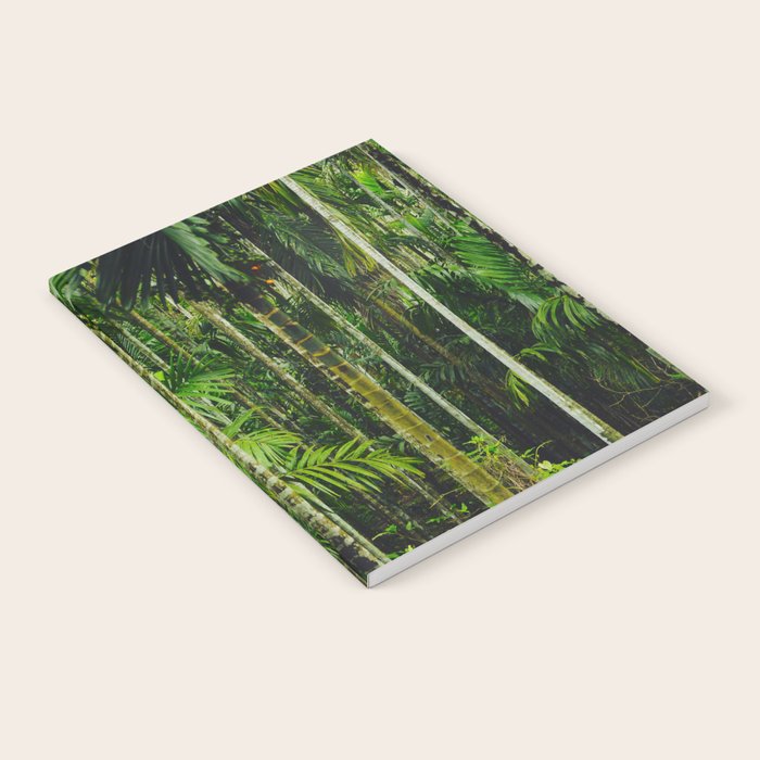 Tropical Bamboo Palm Forest Notebook Gallery Image 2