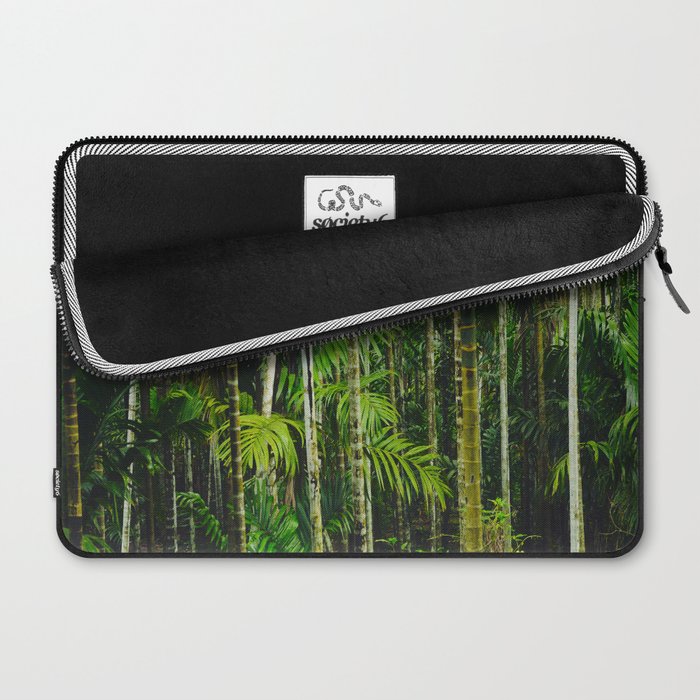 Tropical Bamboo Palm Forest Laptop Sleeve Gallery Image 2