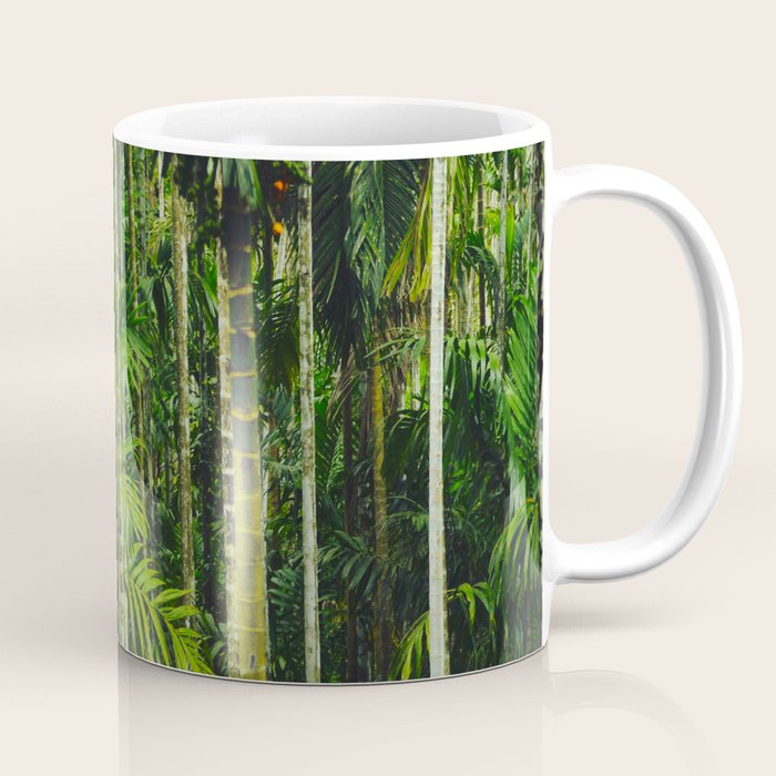 Tropical Bamboo Palm Forest Coffee Mug Gallery Image 1