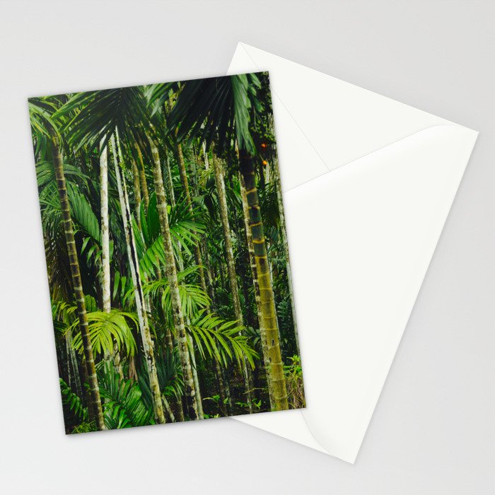 Tropical Bamboo Palm Forest Stationery Card Gallery Image 2