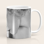 Jazz Age Blond Sipping Champagne black and white photograph / photography Coffee Mug Gallery Image 1