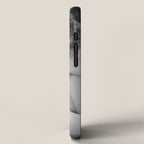 Jazz Age Blond Sipping Champagne black and white photograph / photography iPhone Case Gallery Image 2