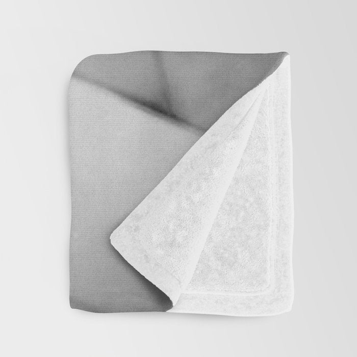 Jazz Age Blond Sipping Champagne black and white photograph / photography Throw Blanket Gallery Image 3
