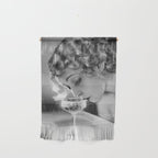 Jazz Age Blond Sipping Champagne black and white photograph / photography Wall Hanging Gallery Image 1