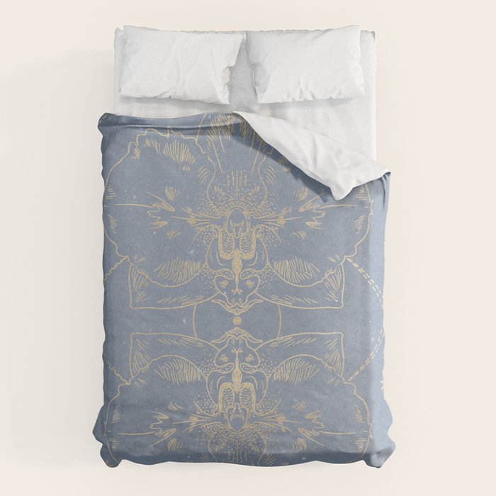 The mystical orchid  Duvet Cover Gallery Image 1