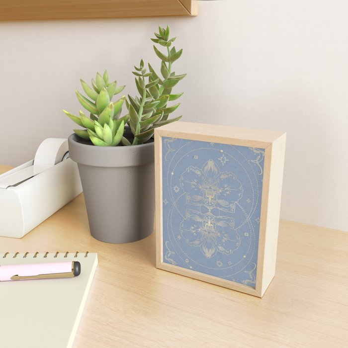 The mystical orchid  Mini Art Print Gallery Image 2