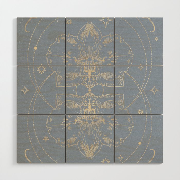 The mystical orchid  Wood Wall Art Gallery Image 1