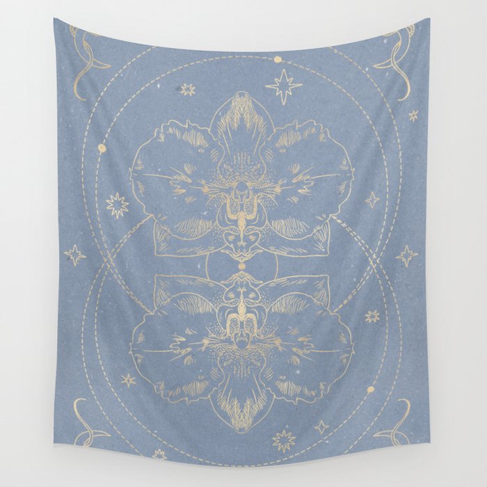 The mystical orchid  Wall Tapestry Gallery Image 4