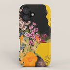 Floral Portrait 19 iPhone Case Gallery Image 1