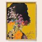 Floral Portrait 19 Serving Tray Gallery Image 1