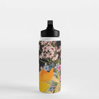 Floral Portrait 19 Water Bottle Gallery Image 3