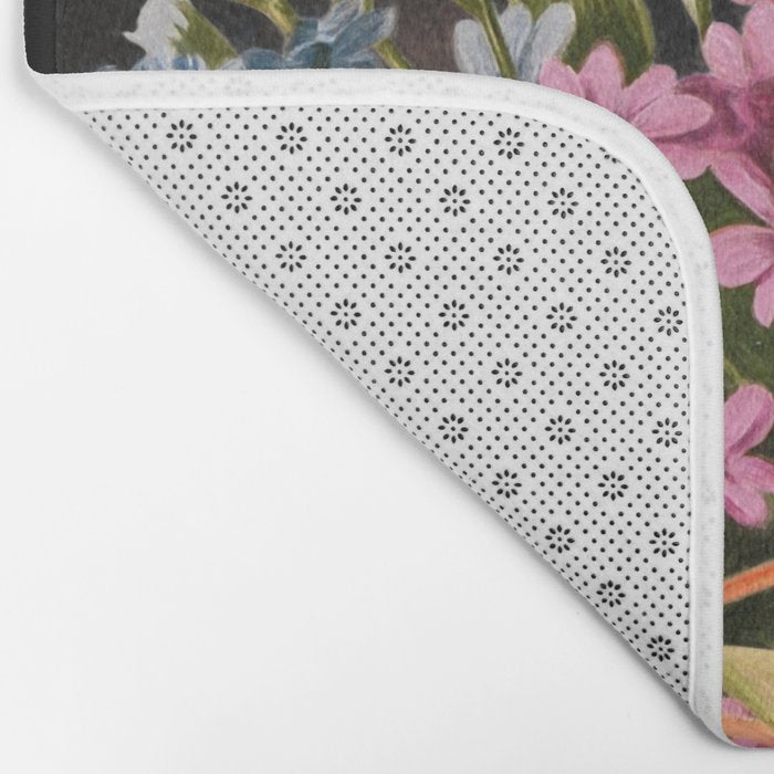 Floral Portrait 19 Bath Mat Gallery Image 2