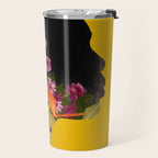 Floral Portrait 19 Travel Mug Gallery Image 2