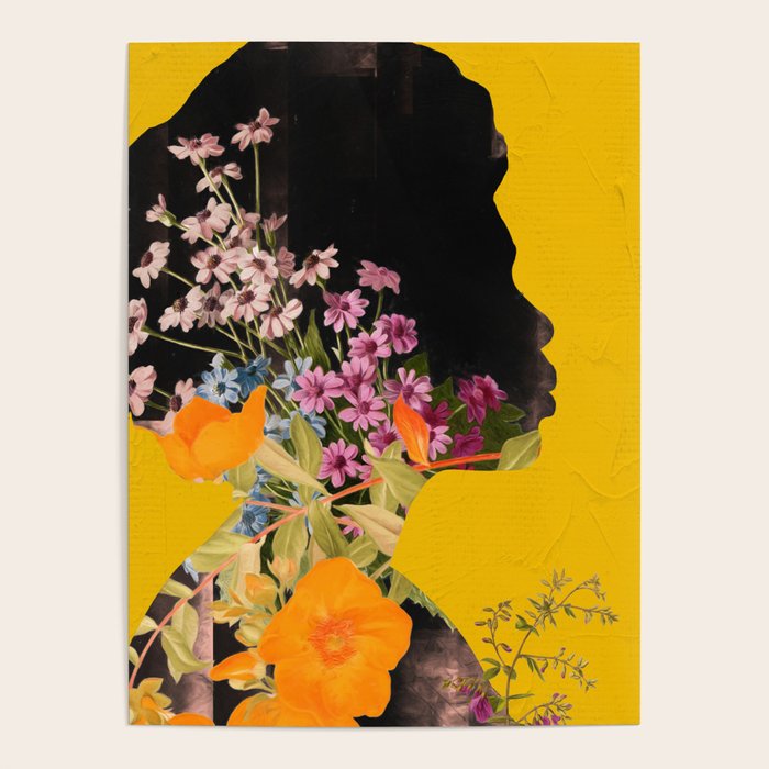 Floral Portrait 19 Poster Gallery Image 4