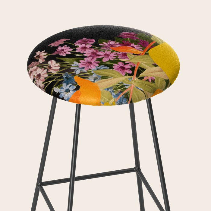 Floral Portrait 19 Stool Gallery Image 2