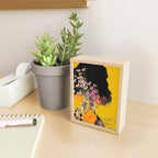Floral Portrait 19 Mini Art Print Gallery Image 2