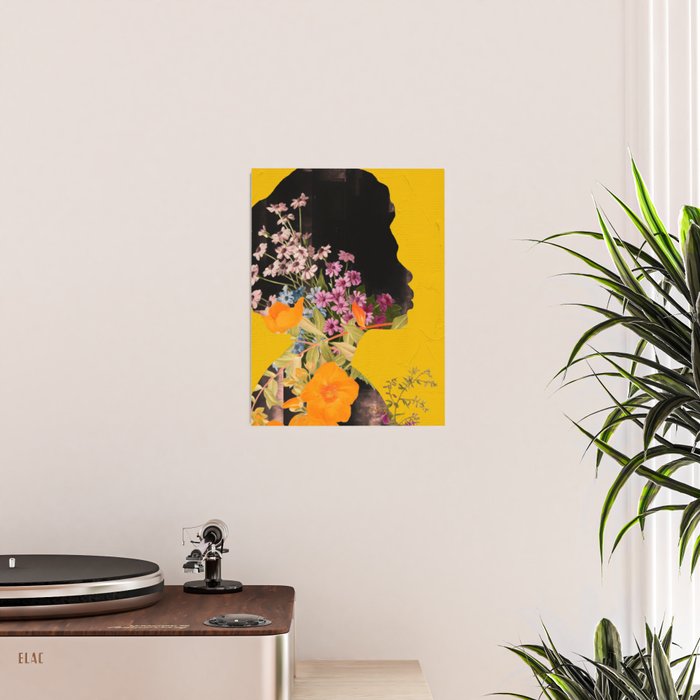 Floral Portrait 19 Poster Gallery Image 2