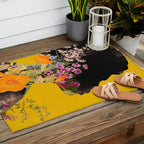 Floral Portrait 19 Outdoor Rug Gallery Image 2