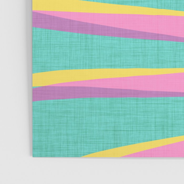 Pink Tropical Palm Leaf Poster Gallery Image 3