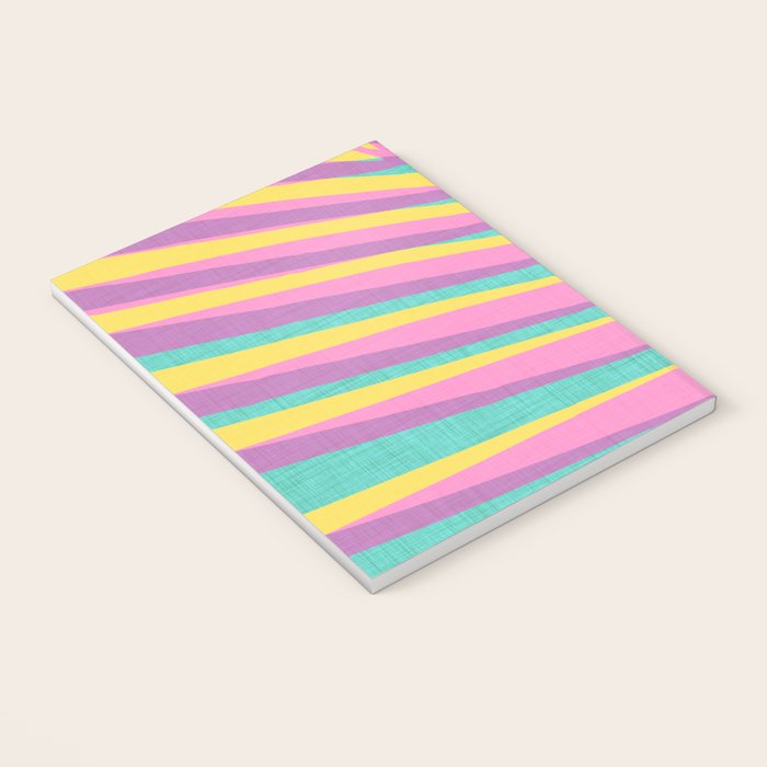 Pink Tropical Palm Leaf Notebook Gallery Image 3