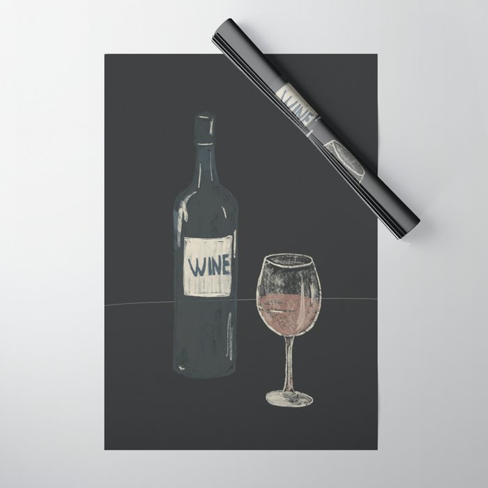 Wine 7 Wrapping Paper Gallery Image 1