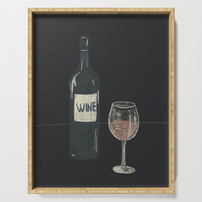 Wine 7 Serving Tray Gallery Image 1