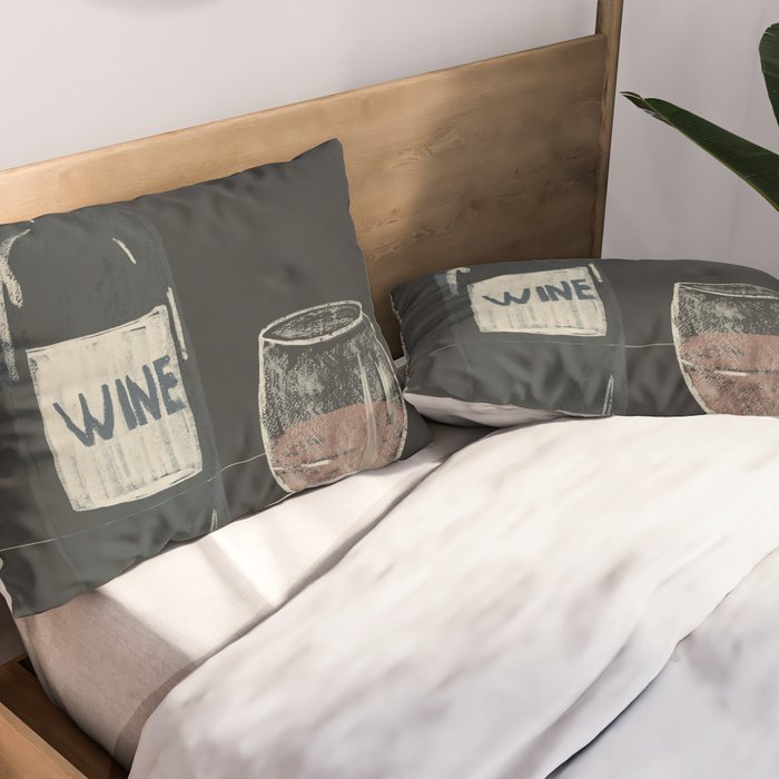Wine 7 Pillow Sham Gallery Image 2