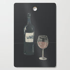 Wine 7 Cutting Board Gallery Image 1