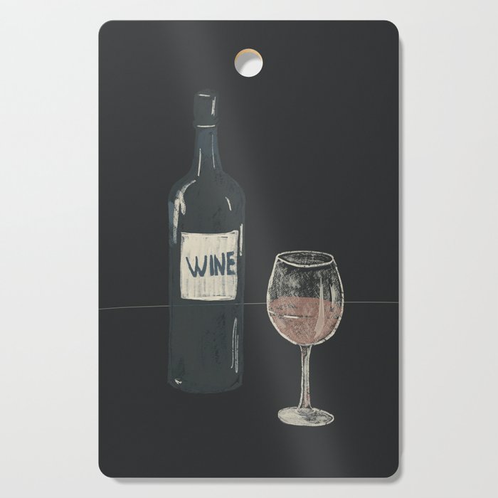 Wine 7 Cutting Board Gallery Image 1