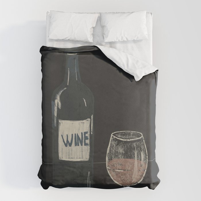 Wine 7 Duvet Cover Gallery Image 1