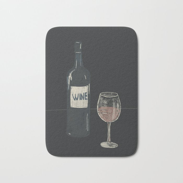 Wine 7 Bath Mat Gallery Image 1