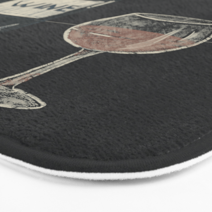 Wine 7 Bath Mat Gallery Image 3