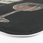 Wine 7 Bath Mat Gallery Image 3