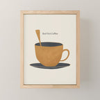 But First Coffee 2 Mini Art Print Gallery Image 1