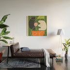 Minimal Colorful Abstract Shapes 6 Wood Wall Art Gallery Image 2