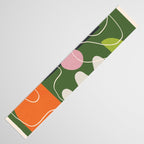 Minimal Colorful Abstract Shapes 6 Table Runner Gallery Image 3