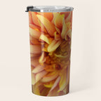 Sanguine - Happy Flower photograph - Modern Dahlia Botanical Art - Floral Travel Mug Gallery Image 3
