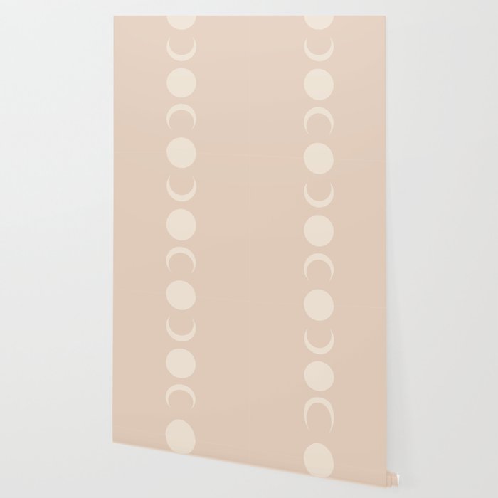 Moon Shapes Minimalism - Ethereal Light Wallpaper Gallery Image 2