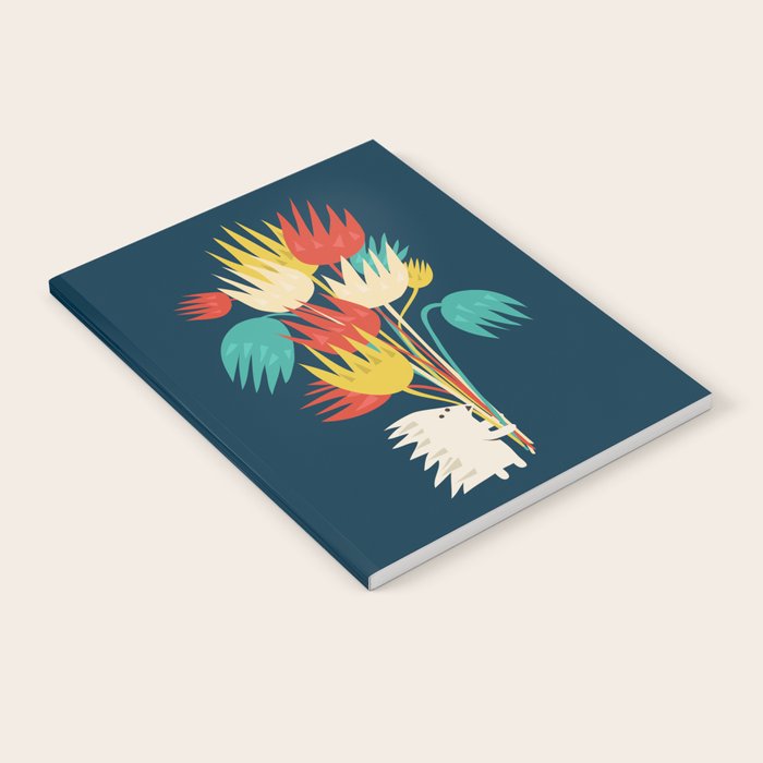 Hedgehog with flowers Notebook Gallery Image 1