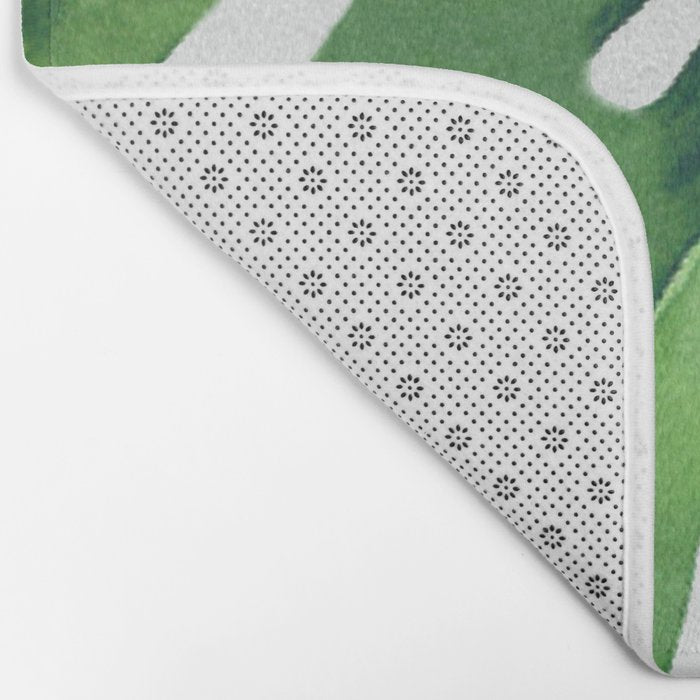 Monstera Leaf Bath Mat Gallery Image 2