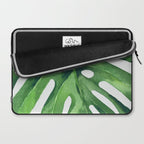 Monstera Leaf Laptop Sleeve Gallery Image 2