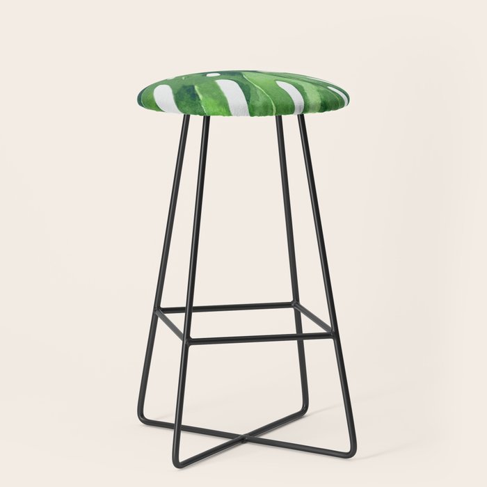 Monstera Leaf Stool Gallery Image 1
