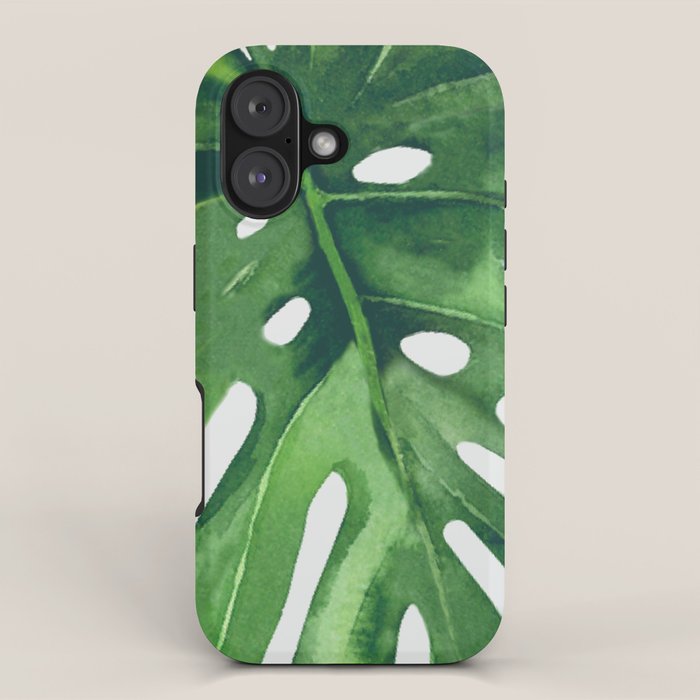 Monstera Leaf iPhone Case Gallery Image 1