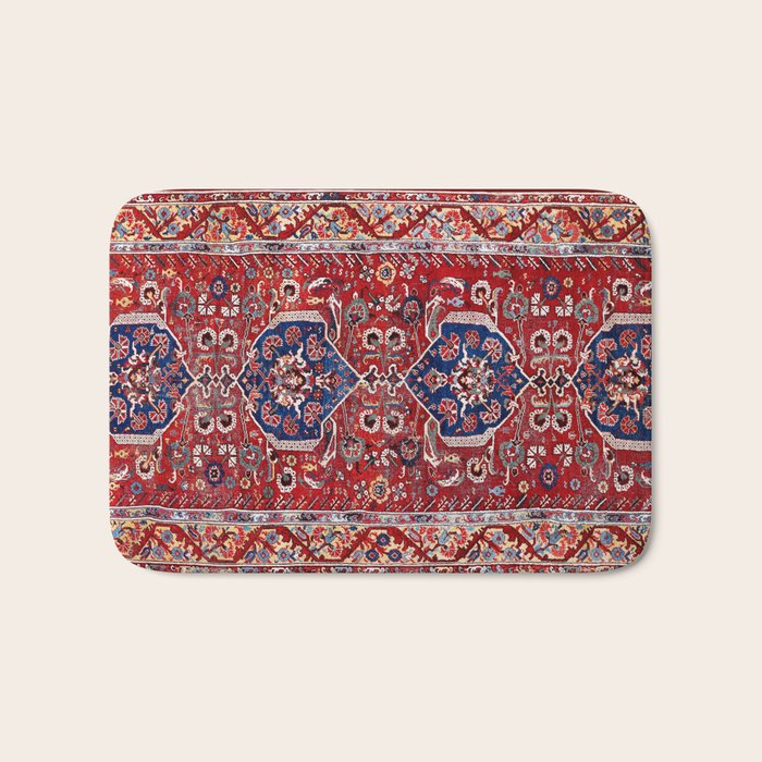 Demirci Kula 18th Century Anatolian Rug Print Bath Mat Gallery Image 1