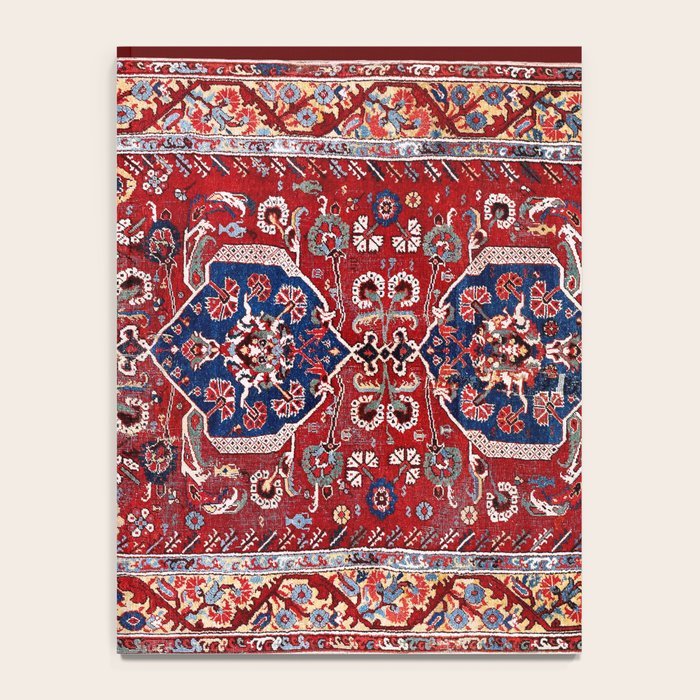 Demirci Kula 18th Century Anatolian Rug Print Notebook Gallery Image 4