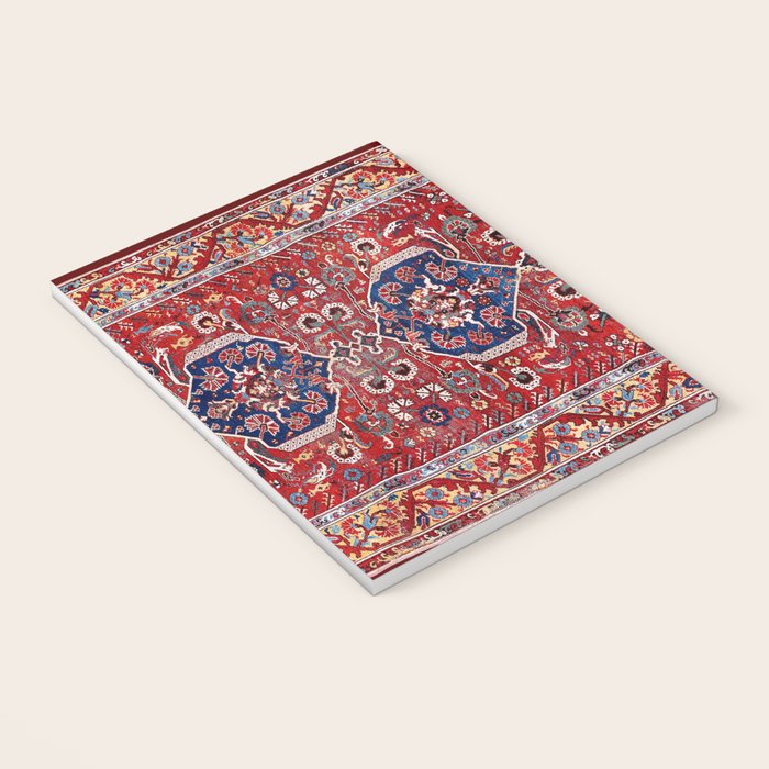 Demirci Kula 18th Century Anatolian Rug Print Notebook Gallery Image 3