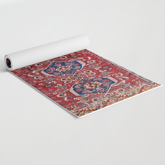 Demirci Kula 18th Century Anatolian Rug Print Yoga Mat Gallery Image 2
