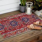 Demirci Kula 18th Century Anatolian Rug Print Outdoor Rug Gallery Image 2