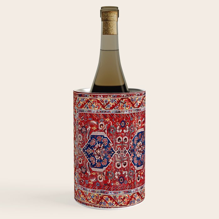 Demirci Kula 18th Century Anatolian Rug Print Wine Chiller Gallery Image 2