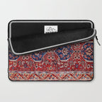 Demirci Kula 18th Century Anatolian Rug Print Laptop Sleeve Gallery Image 2